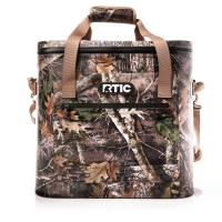 RTIC 40 Can Soft Pack Cooler, Kanati Camo Leakproof & Puncture Proof