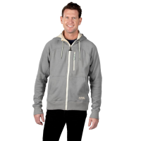 RTIC Men's Water-Repellent Full-Zip Hoodie, Granite, S
