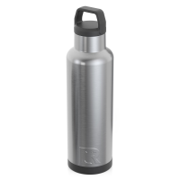 RTIC 20oz Water Bottle, Stainless, Matte, Stainless Steel & Vacuum Insulated