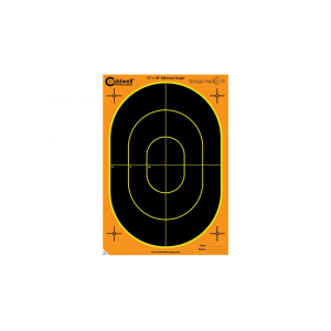 Orange Peel Oval Target 18" 5 sheets