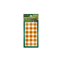 1" Orange Shooting Spots, 12 sheets (216 ct)