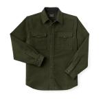 Filson Moleskin Jac-Shirt Dark Olive Size Medium