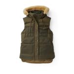 Filson Women's Down Cruiser Vest Marsh Olive Size XL