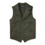 Filson Mackinaw Wool Western Vest Charcoal Size Medium
