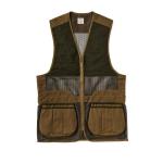 Filson Lightweight Shooting Vest Dark Tan Size Small