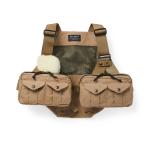 Filson Mesh Fishing Strap Vest Dark Tan Size Regular