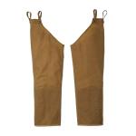 Filson Double Tin Cloth Chaps with Zipper Dark Tan Size Long
