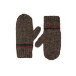Filson Handmade Mittens Black/Heather Gray Size Large