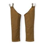 Filson Single Tin Cloth Chaps Husky Dark Tan Size Long