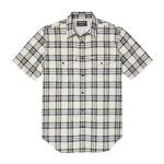 Filson Twin Lakes Short Sleeve Sport Shirt Sage/Cream Size XS