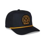 Filson Rope Trucker Cap Charcoal/Scenic Patch