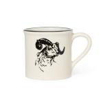 Filson Ram Stoneware Mug Natural