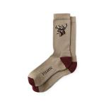 Filson Everyday Crew Socks Tan/Buck Size XL