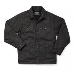 Filson Lined Tin Cloth Cruiser Jacket Dark Tan Size Medium