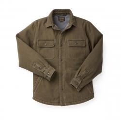 Filson Fleece Lined Jac-Shirt Dark Spruce Size XS