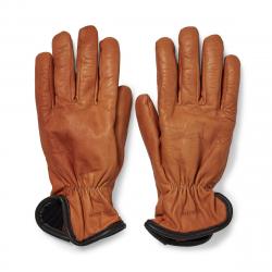 Filson Original Lined Goatskin Gloves Saddle Brown Size XL