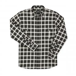 Filson Lightweight Alaskan Guide Shirt Spruce/Bronze Plaid Size XS