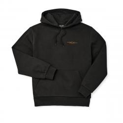 Filson Prospector Embroidered Hoodie Faded Black/Gold Diamond Size 2XL