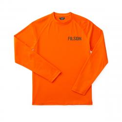 Filson Long Sleeve Barrier T-Shirt Blaze Orange Size XS