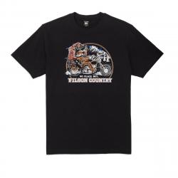 Filson Pioneer Graphic T-Shirt Black/Country Size Medium