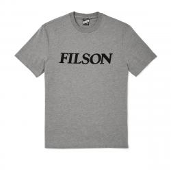 Filson Buckshot T-Shirt Heather Gray/Slant Size XS