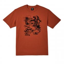 Filson Pioneer Graphic T-Shirt Iron Rust/Well Fed Size 2XL