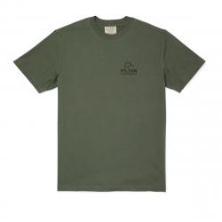 Filson Ducks Unlimited Ranger Graphic T-Shirt Service Green/Duck Size Large