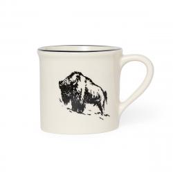 Filson Bison Stoneware Mug Natural