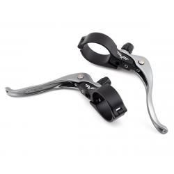 Forte In-Line Brake Levers (Silver/Black) (31.8/26mm) (Pair) - FT2ILL