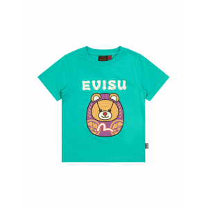 Daruma Bear Print Regular Fit T-shirt