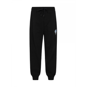 Fan-shaped Seagull and Wave Print 3D Fit Sweatpants