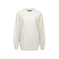 Kamon Glitter Print Oversize Sweatshirt