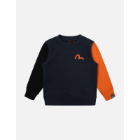 Godhead Print Color-blocking Sweatshirt