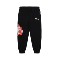 Godhead and Daruma Print Sweatpants