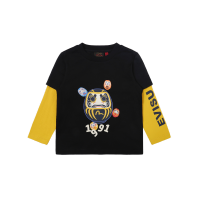 Daruma Print 2-in-1 T-shirt