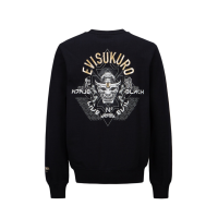 Hannya and Sashiko Print Sweatshirt