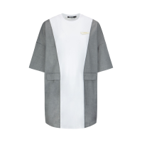 Fabric Blocking Panelled Dress