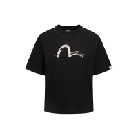 Brushed Seagull Print T-shirt