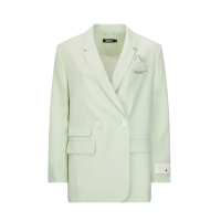 Seagull Embroidery Blazer