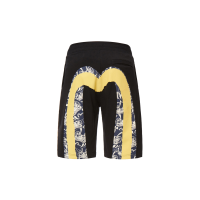 Double Daruma Daicock Print Sweat Shorts