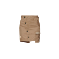 Button-up Asymmetric Skirt