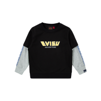 Logo Print 2-in-1 Long-sleeve Sweatshirt