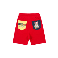 Fortune Cat Crown Print Sweat Shorts