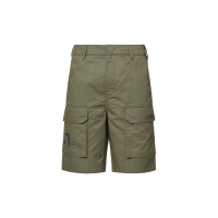 Seagull and Logo Print Cargo Shorts