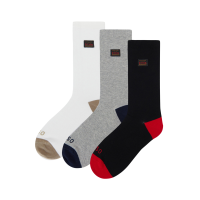 3-pack Mini Label Long Socks