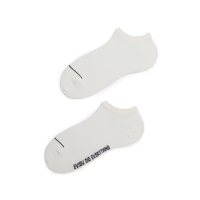 Kamon and Slogan Jacquard No-Show Socks