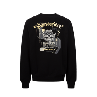Melting Hannya Skull Embroidered Sweatshirt
