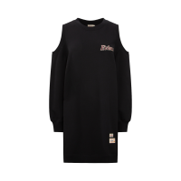 Cold Shoulder Sweatshirt Dress