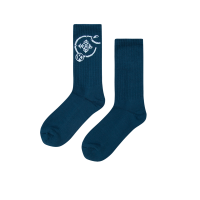 Kamon Jacquard Long Socks