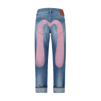 Daicock Print Baggy-Fit Jeans #2000